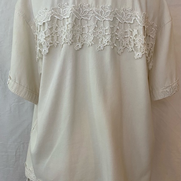 Upper West Side Shirt with Lace Accent - Picture 10 of 10